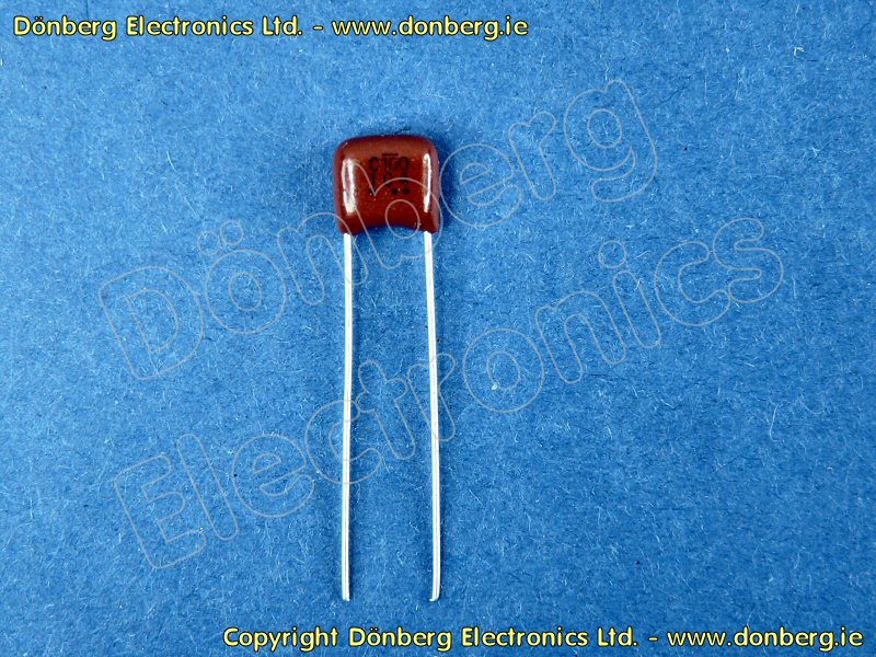 Capacitor 100nF / 100V POLYESTER CAPACITOR UK (GBP)